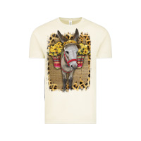 Vintage Arctic Donkey With Sunflowers Vintage Tee - Bettercallsaul