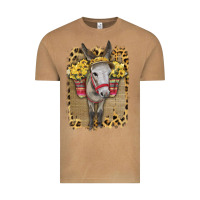 Vintage Camel Donkey With Sunflowers Vintage Tee - Bettercallsaul