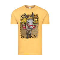 Vintage Mustard Donkey With Sunflowers Vintage Tee - Bettercallsaul