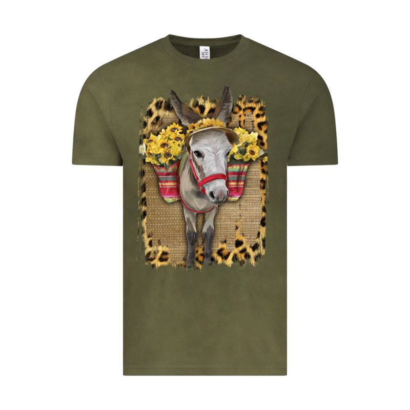 Donkey With Sunflowers Vintage Tee by Bettercallsaul | Teevron