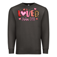 Smoke loved john 3 16 Premium Sweatshirt - LillyAllenDesigns