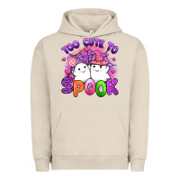Pigment French Oak too cute spook Urban Hoodie - Artiststas
