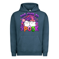 Pigment Midnight Navy too cute spook Urban Hoodie - Artiststas