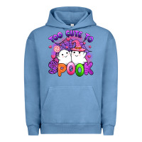 Pigment Pebble Blue too cute spook Urban Hoodie - Artiststas