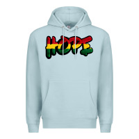 Blue Mist Juneteenth hope Premium Hoodie - FaDigitalArtStudio
