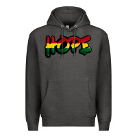 Charcoal Heather Juneteenth hope Premium Hoodie - FaDigitalArtStudio