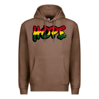 Chestnut Juneteenth hope Premium Hoodie - FaDigitalArtStudio