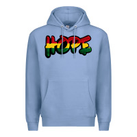 Colony Blue Juneteenth hope Premium Hoodie - FaDigitalArtStudio