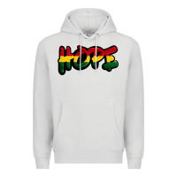 Dove Grey Juneteenth hope Premium Hoodie - FaDigitalArtStudio
