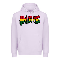 Lilac Juneteenth hope Premium Hoodie - FaDigitalArtStudio