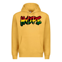 Mustard Juneteenth hope Premium Hoodie - FaDigitalArtStudio