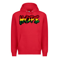 Red Juneteenth hope Premium Hoodie - FaDigitalArtStudio
