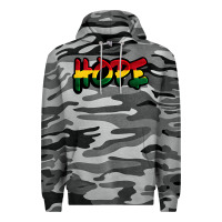 Slate Camo Juneteenth hope Premium Hoodie - FaDigitalArtStudio