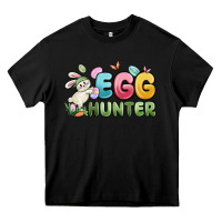 Black egg hunter Heavy Core Tee - MaliasSmallBusiness
