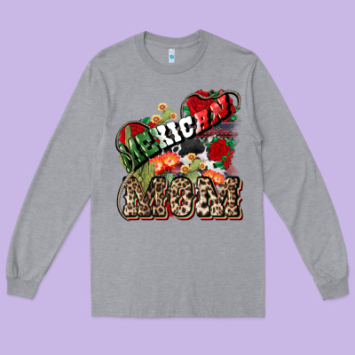 Mexican Mom Long Sleeve Tee Designed By Nancycooperartshop