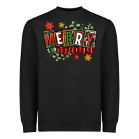 Black merry mama Heavyweight Sweatshirt - CowGirlArtShop