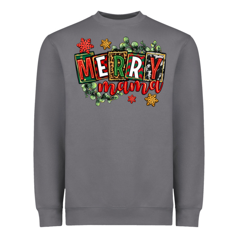 Merry Mama Heavyweight Sweatshirt by CowGirlArtShop | Teevron
