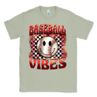 Matcha baseball vibes smiley face Classic Tee - BarkalooDesign