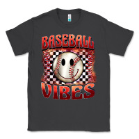 Smoke baseball vibes smiley face Classic Tee - BarkalooDesign