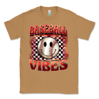 Toasted Coconut baseball vibes smiley face Classic Tee - BarkalooDesign