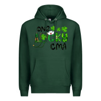 Sports Green one lucky certified medical assistant cma Premium Hoodie - RanaPortraitStore