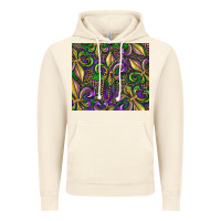 Vintage Artic mardi gras fleur de lis Vintage Hoodie - RanaPortraitStore