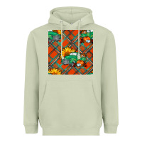 Matcha fall truck seamless pattern Heavyweight Hoodie - BundleAndBundleShop