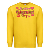 Lemon happy valentine's day Premium Sweatshirt - LillyAllenDesigns