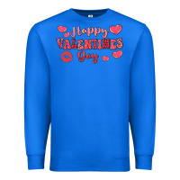 True Royal happy valentine's day Premium Sweatshirt - LillyAllenDesigns