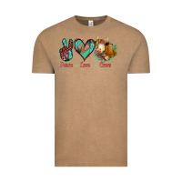 Vintage Coffee Peace Love Cows Vintage Tee - Bettercallsaul