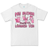 White my sleigh runs on loaded tea Premium Tee - MaliasSmallBusiness