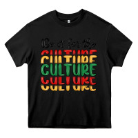Black do it for the culture Heavy Core Tee - MaliasSmallBusiness