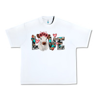 White calf love Urban Heavy Tee - JahusDesignShop
