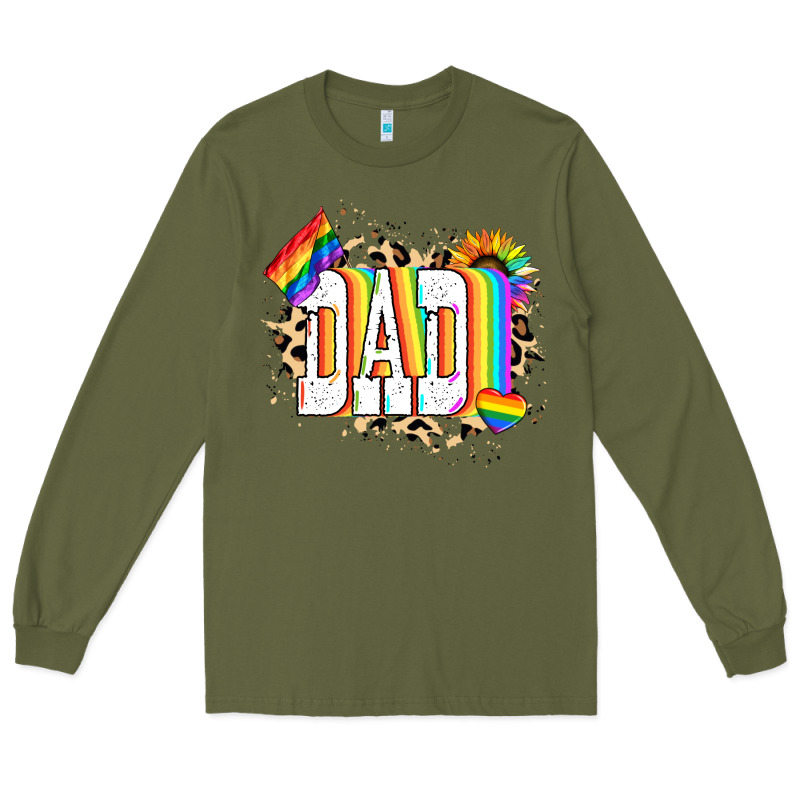 Dad Pride Long Sleeve Tee by NancyCooperArtShop | Teevron