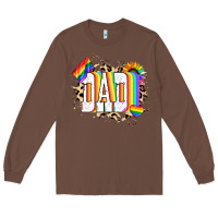 Chestnut Dad Pride Long Sleeve Tee - NancyCooperArtShop