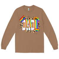 Toasted Coconut Dad Pride Long Sleeve Tee - NancyCooperArtShop