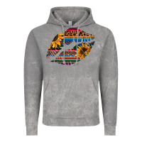 Cloud Rock Aztec Sunflower Lips Vintage Hoodie - Bettercallsaul