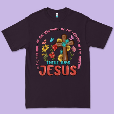 In The Waiting There Was Jesus Premium Tee Designed By Maliassmallbusiness