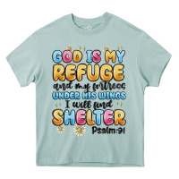 Arona god is my refuge and my fortress under his wings Heavy Core Tee - MaliasSmallBusiness
