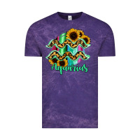 Cloud Purple Aquarius Zodiac Vintage Tee - Bettercallsaul