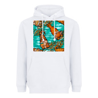 White fall gnomes seamless pattern Heavyweight Hoodie - BundleAndBundleShop
