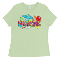 Matcha Autism Nurse Ladies Tee - NancyCooperArtShop