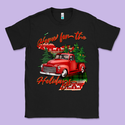 Home For The Holidays Michigan Classic Tee Designed By Barkaloodesign