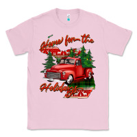 Bubblegum Pink home for the holidays michigan Classic Tee - BarkalooDesign