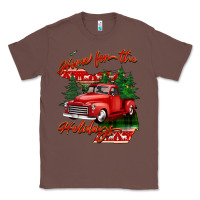Chestnut home for the holidays michigan Classic Tee - BarkalooDesign