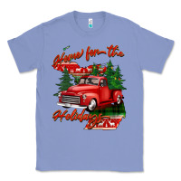 Colony Blue home for the holidays michigan Classic Tee - BarkalooDesign