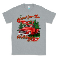 Heather Grey home for the holidays michigan Classic Tee - BarkalooDesign