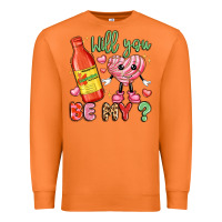 Carrot will you be my Premium Sweatshirt - LillyAllenDesigns