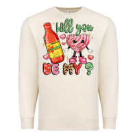 Sandshell will you be my Premium Sweatshirt - LillyAllenDesigns