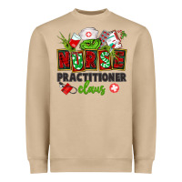 Nurse Practitioner Claus Heavyweight Sweatshirt | Teevron
